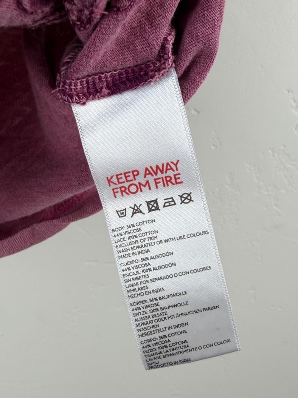 Urban Outfitters Embroidered Lace Up Crop Cami Top Size M - Picture 4 of 4